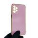 Чехол для Samsung Galaxy A32 5G SM-A326 с защитой камеры с золотой окантовкой на самсунг а32 черничный gs1 0019746 фото 1