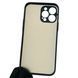 Чехол для Apple iPhone 13 Pro Max противоударный с высокими бортами защитой камеры на айфон 13 про макс чёрный 0001311 фото 2