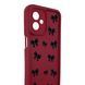 Чохол силіконовий Soft Touch з 3D принтом для Motorola G14 бордовий (Повний захист камери) 0057328 фото 3
