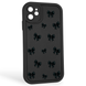 Чохол силіконовий Soft Touch з 3D принтом для Apple iPhone 11 чорний (Повний захист камери) 0040228 фото 1
