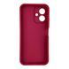 Чехол силиконовый Soft Touch для Tecno Spark Go 2 (KM4) бордовый (Полная защита камеры) 0054468 фото 2