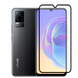 Защитное стекло для телефона Vivo V21E 4G противоударное полноэкранное на виво в21е 4г черное 0038793 фото 1