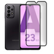 Защитное стекло МАТОВОЕ для телефона Samsung Galaxy A23 5G противоударное на самсунг а23 5г черное 0039227 фото 1