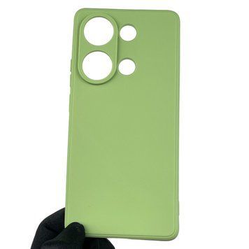 Чехол для Xiaomi Poco M6 Pro 4G с квадратными гранями с защитой камеры на сяоми поко м6 про 4г фисташковый 0012873 фото