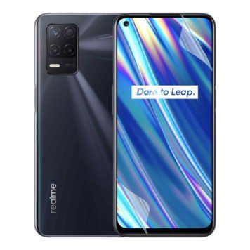 Антишпигун приватна плівка гідрогелева для Realme Q3i 5G на реалмі к'ю3і 5г прозора 0029434 фото