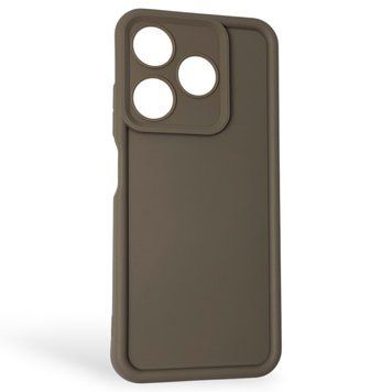 Чохол силіконовий Soft Touch для TECNO Spark 10C (KI5m) коричневий (Повний захист камери) 0044213 фото