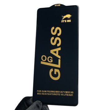 Захисне скло для Samsung Galaxy A72 (SM-A725F) протиударне на весь екран на самсунг а72 чорне 0012086 фото