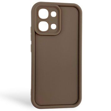 Чохол силіконовий Soft Touch для Oppo A6 Pro 4G коричневий (Повний захист камери) 0054226 фото