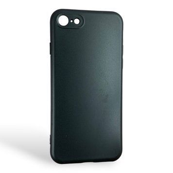 Чехол для Apple iPhone 8 черный матовый TPU (матовый, закрытая камера) 0062351 фото