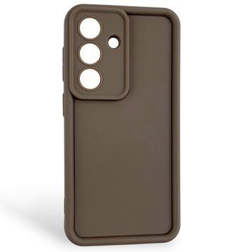 Чохол силіконовий Soft Touch для Samsung Galaxy S26 коричневий (Повний захист камери) 0053912 фото