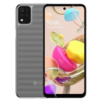 Антишпигун приватна плівка гідрогелева для LG K42 на лг к42 прозора 0030384 фото