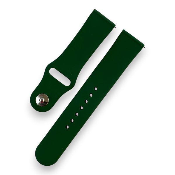 Ремешок силиконовый 20 мм для Samsung Galaxy Watch 3 (41mm) зеленый 0054872 фото