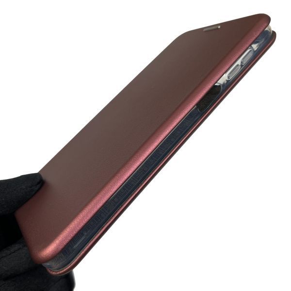 Чохол-книжка для Motorola G55 (PB5U0011RS) з підставкою на моторола г55 бордова gd1 0013641 фото