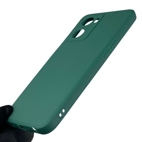 Чехол для OPPO A57s с квадратными гранями с защитой камеры на оппо а57с зелёный 0012421 фото