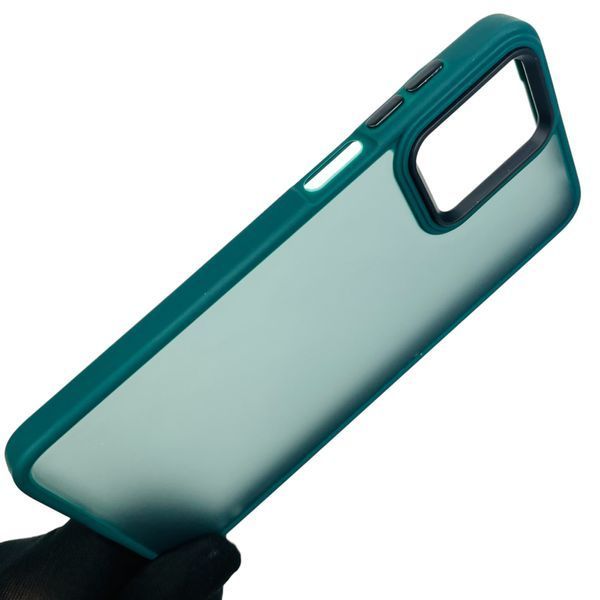 Чехол для Motorola Moto G14 PAYF0006RS противоударный матовый с высокими бортами на моторола г14 зелёный 0001415 фото