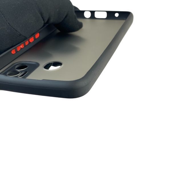 Чохол для телефона Tecno Spark 7 Go (KF6m) с 3D принтом бантиків із захистом камери на техно спарк 7 го чорний 0033572 фото