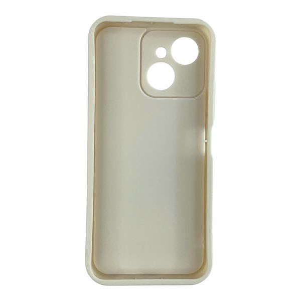 Чехол силиконовый Soft Touch для Tecno Spark 40C (KM4k) молочный (Полная защита камеры) 0054501 фото