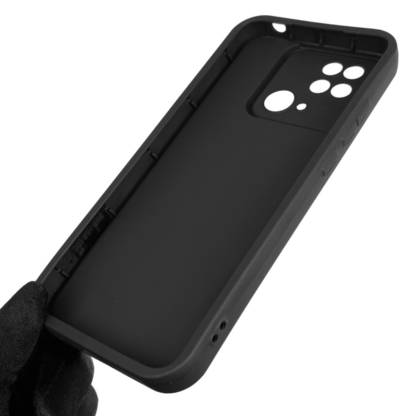 Чохол силіконовий Soft Touch з 3D принтом для Xiaomi Redmi 10C чорний (Повний захист камери) 0042158 фото
