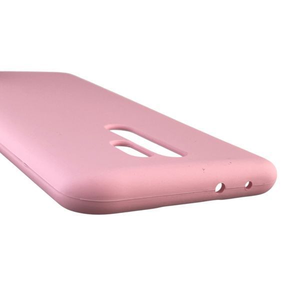 Чохол для Xiaomi Redmi 9 силіконовий з мікрофіброю нековзний на сяомі редмі 9 рожевий 0032604 фото
