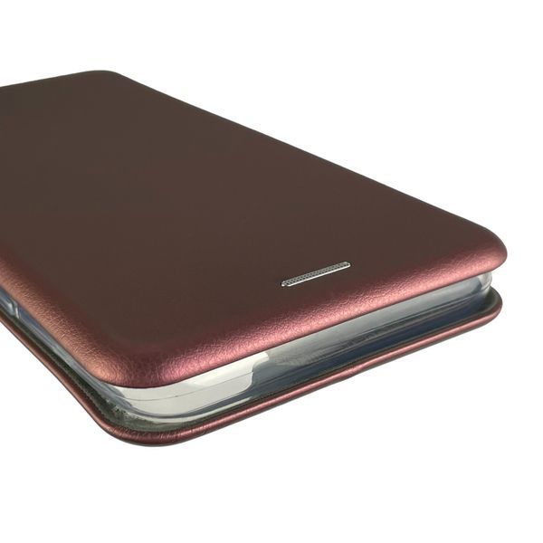 Чохол-книжка для TECNO POP 5 LTE BD4i з підставкою на техно поп 5 лте бордова 0000844 фото