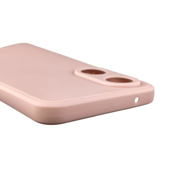 Чохол для OPPO Reno 8T 4G з квадратними гранями із захистом камери на оппо рено 8т 4г пудровий 0012471 фото