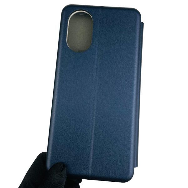 Чохол-книжка для OPPO A18 4G CPH2591 з підставкою на оппо а18 4г темно-синя 0001638 фото