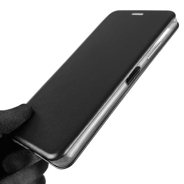 Чехол-книжка для Samsung Galaxy A22 5G (SM-A226) с подставкой на самсунг а22 5г черная 0008213 фото