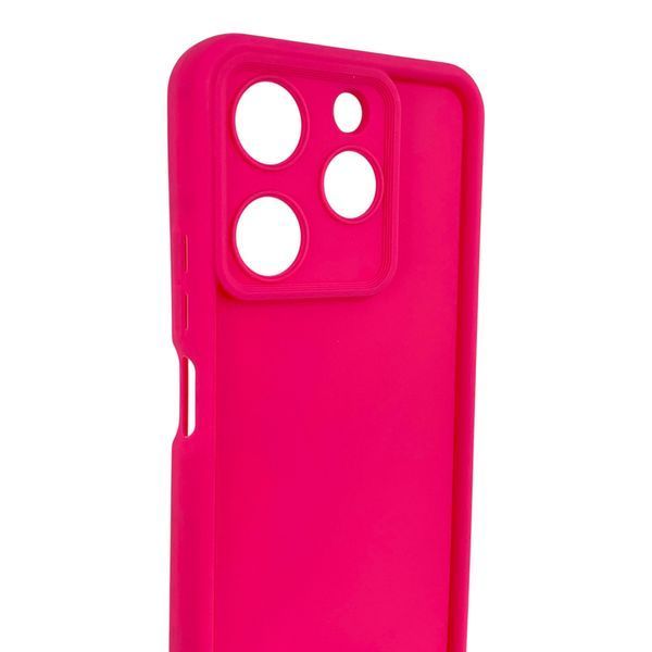 Чехол силиконовый Soft Touch для Tecno Spark 10 Pro (KI7) малиновый (Полная защита камеры) 0054451 фото