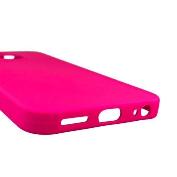 Чехол для Tecno Spark Go 2025 (KL4) силиконовый с микрофиброй нескользящий на техно спарк го 2025 малиновый 0032320 фото