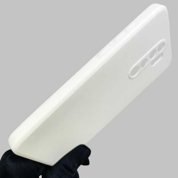 Чохол для Xiaomi Redmi Note 8 Pro з квадратними гранями із захистом камери для сяомі редмі нот 8 про білий 0001516 фото