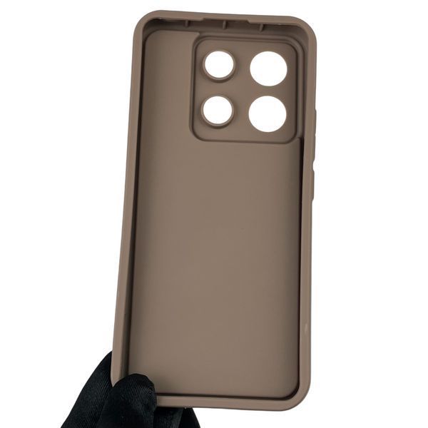 Чехол для Xiaomi POCO X6 с 3д рисунком детский женский объемный на сяоми поко х6 коричневый 0011920 фото
