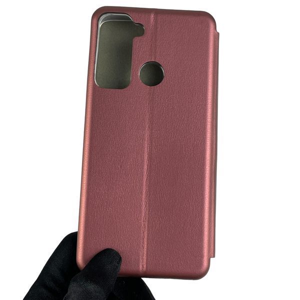 Чохол-книжка для TECNO POP 5 LTE BD4i з підставкою на техно поп 5 лте бордова 0000844 фото