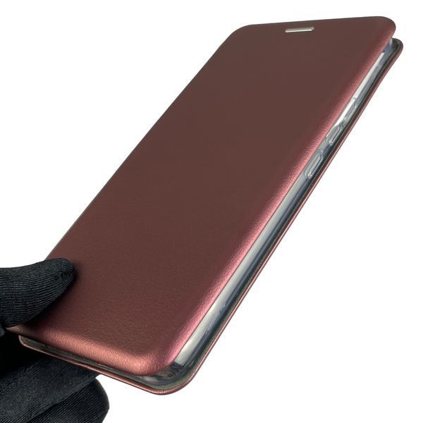 Чохол-книжка для TECNO POP 5 LTE BD4i з підставкою на техно поп 5 лте бордова 0000844 фото