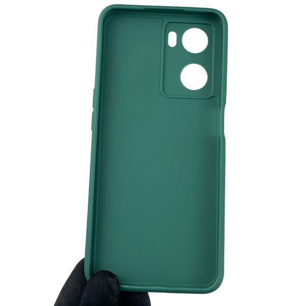 Чехол для OPPO A57s с квадратными гранями с защитой камеры на оппо а57с зелёный 0012421 фото