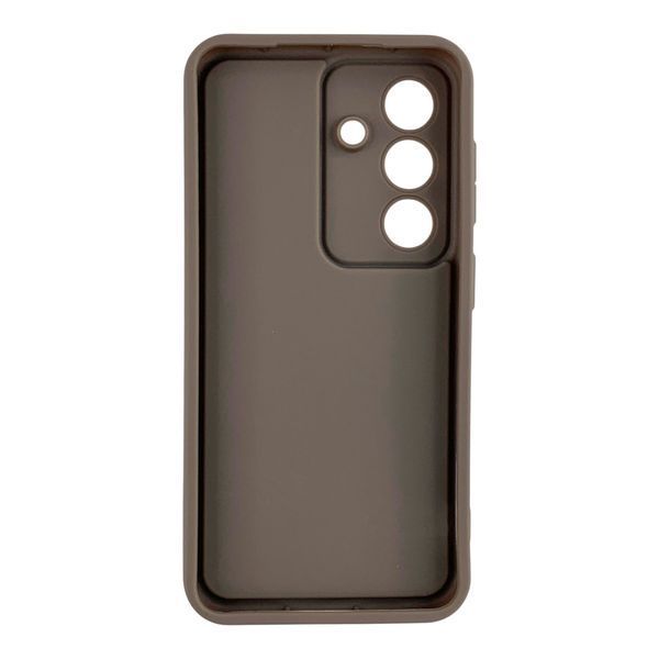 Чохол силіконовий Soft Touch для Samsung Galaxy S26 коричневий (Повний захист камери) 0053912 фото