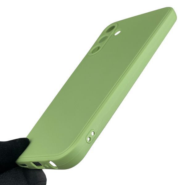 Чехол для Samsung Galaxy M15 с квадратными гранями с защитой камеры на самсунг м15 фисташковый 0012571 фото