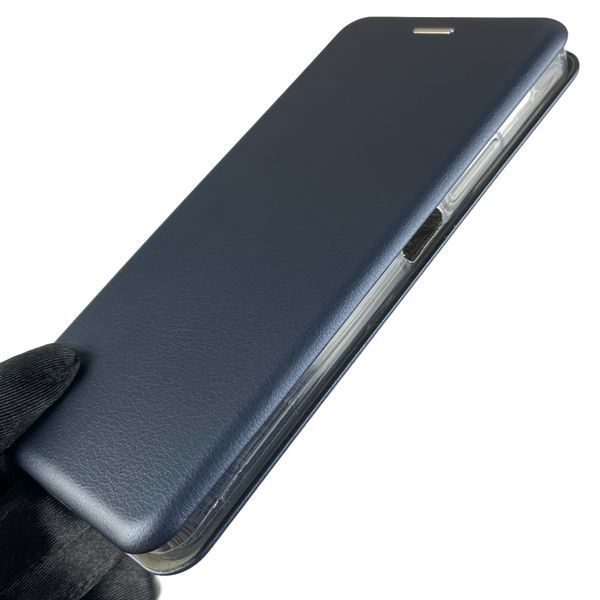 Чохол-книжка для Xiaomi Redmi Note 13 4G з підставкою на сяомі редмі нот 13 4 г темно-синя 0004085 фото
