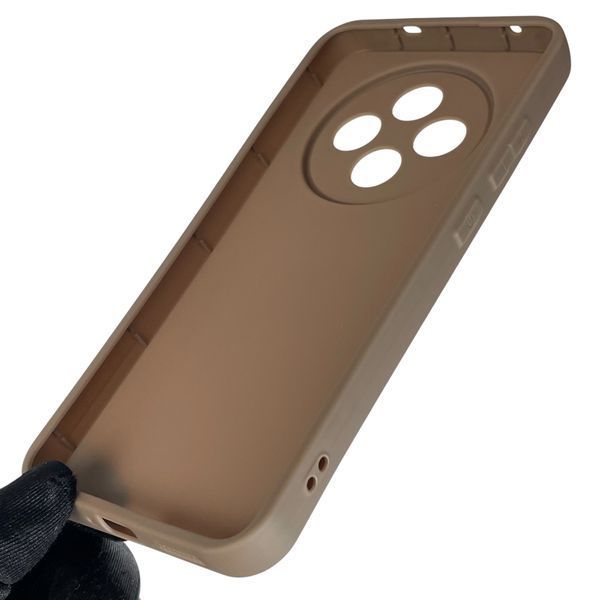 Чохол силіконовий Soft Touch для Oppo Reno 12F коричневий (Повний захист камери) 0044283 фото