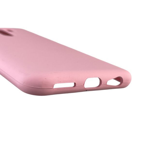 Чохол для Xiaomi Redmi 9 силіконовий з мікрофіброю нековзний на сяомі редмі 9 рожевий 0032604 фото