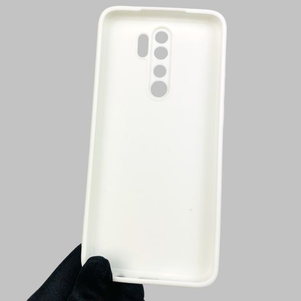 Чохол для Xiaomi Redmi Note 8 Pro з квадратними гранями із захистом камери для сяомі редмі нот 8 про білий 0001516 фото