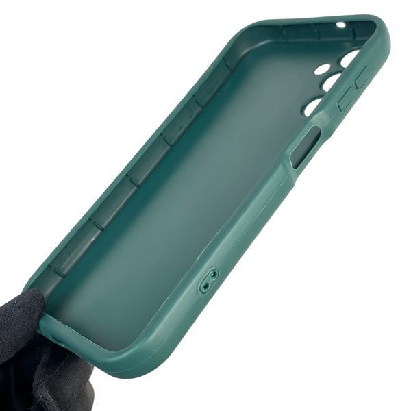 Чохол силіконовий оригінальний Soft Touch з 3D принтом кумедний тед ведмідик для Samsung Galaxy A14 4G (SM-A145F) темно-зелений (Повний захист камери) 0048578 фото