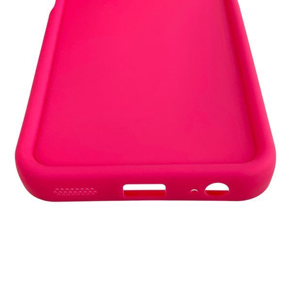 Чехол силиконовый Soft Touch для Tecno Spark 10 Pro (KI7) малиновый (Полная защита камеры) 0054451 фото