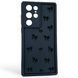 Чохол силіконовий Soft Touch з 3D принтом для Samsung Galaxy S22 Ultra чорний (Повний захист камери) 0057711 фото 1