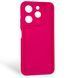 Чехол силиконовый Soft Touch для Tecno Spark 10 Pro (KI7) малиновый (Полная защита камеры) 0054451 фото 1