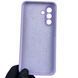 Чехол для Samsung Galaxy A56 (SM-A566B) силиконовый с микрофиброй нескользящий на самсунг а56 сиреневый 0032099 фото 2