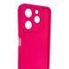 Чехол силиконовый Soft Touch для Tecno Spark 10 Pro (KI7) малиновый (Полная защита камеры) 0054451 фото 3