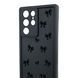 Чохол силіконовий Soft Touch з 3D принтом для Samsung Galaxy S22 Ultra чорний (Повний захист камери) 0057711 фото 4