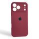 Чохол Silicone Case для Apple iPhone 17 Pro Max бордовий (софт-тач, повний захист камери) 0061851 фото 1