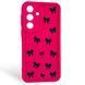Чехол силиконовый Soft Touch с 3D принтом для Samsung Galaxy S26 Plus малиновый (Полная защита камеры) 0057785 фото 1