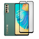 Защитное стекло МАТОВОЕ для телефона Tecno Camon 17P (CG7n) противоударное на техно камон 17п черное 0039064 фото 1